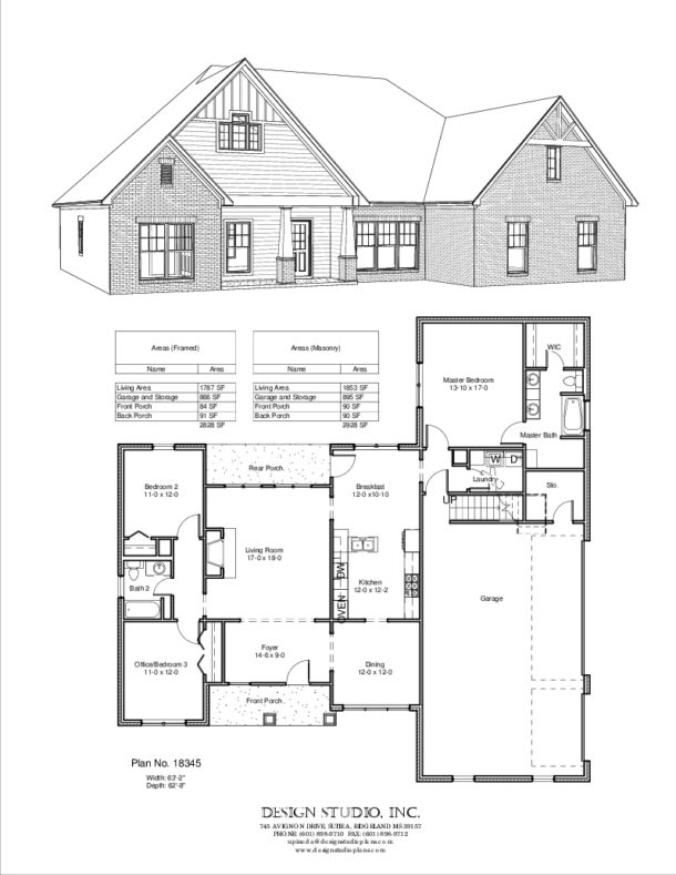 Plan #18345 | Design Studio