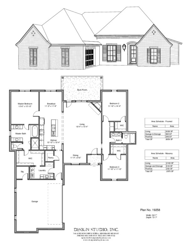 Plan #21417 | Design Studio