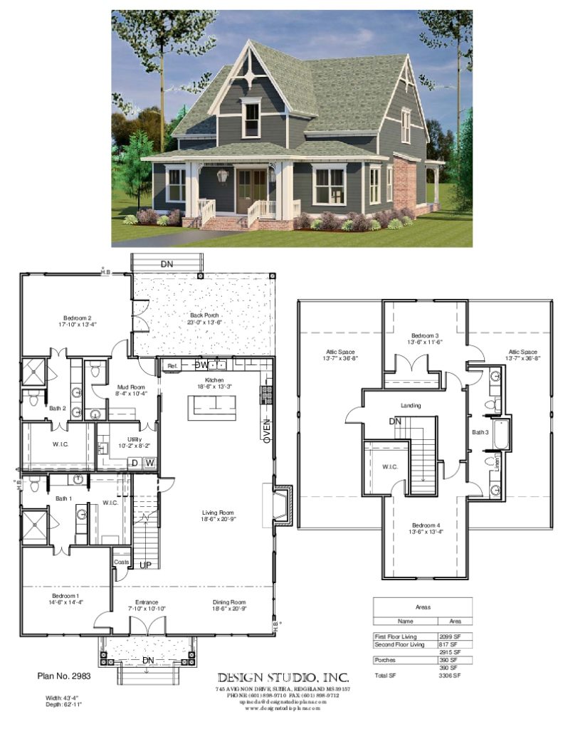 Plan #2983 | Design Studio