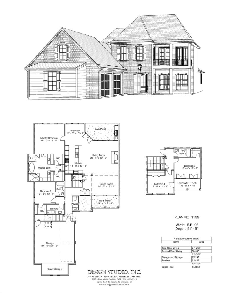 Plan #3155 | Design Studio