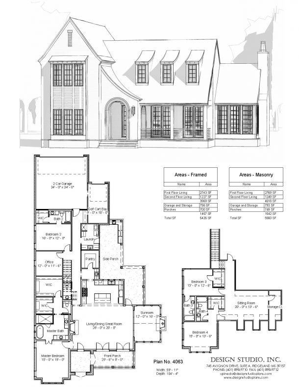 Plan #4063 | Design Studio